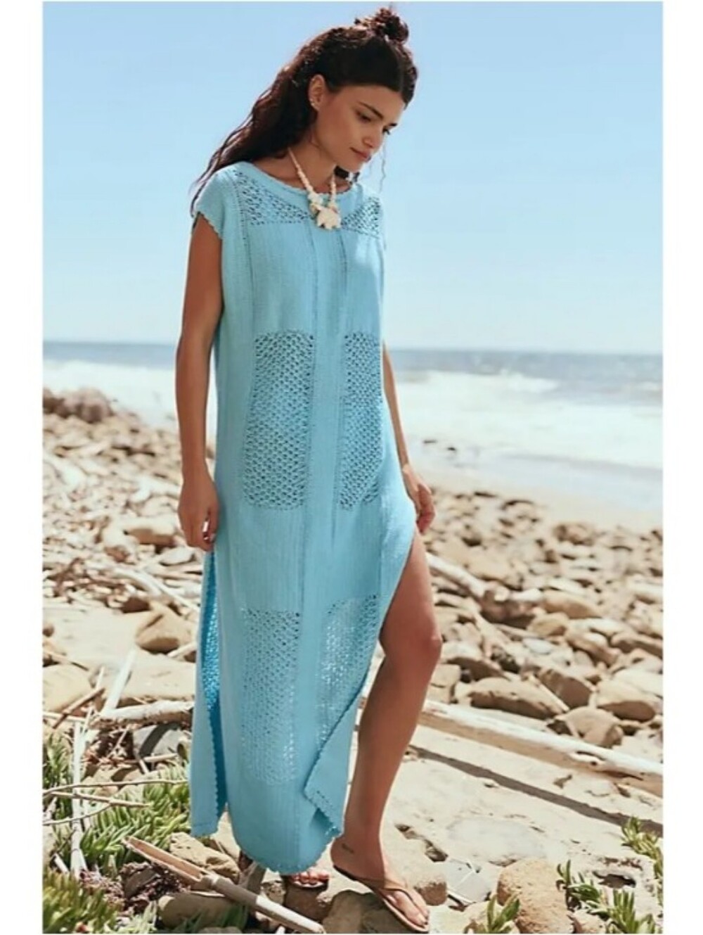 Free People Free-Est Clair Fauxchet Midi Dress Nwot